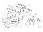 071005420 Lamborghini Diablo Windscreen Wiper Liquid Feed Line