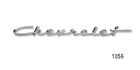 1056 Danchuk Chevy Chevrolet Chrome Dash Script Emblem And Best