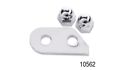 10562 Danchuk Chevy Polished Stainless Cowl Brace Cover With Cap Nuts