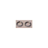 25-104327-1 Corvette Windshield Wiper Bezel Nuts Eckler