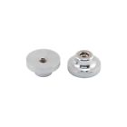 28-26690-1 Model Ford Windshield Swing Arm Slide Knobs Closed Car Chrome