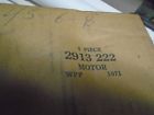 2913222 Mopar 68-71 Dodge D100