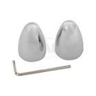 32-94003-1 Ecklers Automotive Chrome Bullet