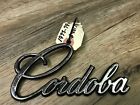 4017518 To Chrysler Cordoba Body Nos Mopar Script Emblem