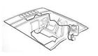 C9zz-17601-5 Bob Drake Mustang Windshield Washer Hose Kit