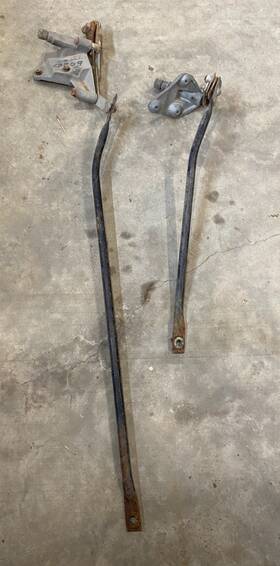 Cadillac 4904701 1959 1960 Windshield Wiper Transmission Arm Assembly Set Pair Links