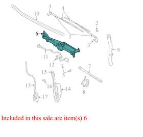 5114534ab Dodge 2000-2007 Caravan Windshield Wiper Motor With Linkage Used Oem 5114534ab Dodge 2000-2007 Caravan Windshield Wiper Motor With Linkage Used Oem