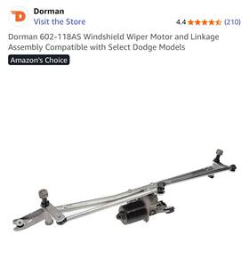 602-118as Dorman Windshield Wiper Transmission Assembly Fits Dodge Ram