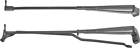 F306 Oer Firebird Camaro Black Windshield Wiper Arms Recessed Wipers