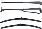 F308 Oer Pontiac Firebird Chevy Camaro Black Wiper Arm Blade Set