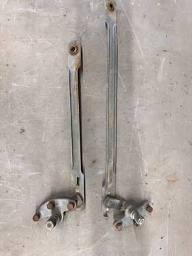 88988-62 Fomoco 1963 1964 Ford Galaxie Windshield Wiper Motor Transmission Linkage 2 Speed Cowl 88988-62 Fomoco 1963 1964 Ford Galaxie Windshield Wiper Motor Transmission Linkage 2 Speed Cowl