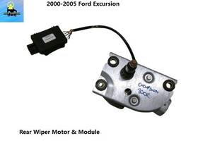 2c7z17508aa Ford 00 To 05 Excursion Rear Liftgate Wiper Motor And Module Oem