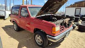 Ford Trucks E7tz17508b 1986-1990 Bronco 2 Rear Wiper Motor Oem Back Glass