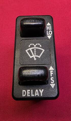 06-46159-000 Freightliner Used Wiper Delay High/low Rocker Switch