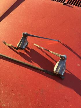 4114814 General Motors 4114813 79093 79094 1941 1942 Chevy Windshield Wiper Tower And Original Gm Trico Pont 25 Olds 66 68
