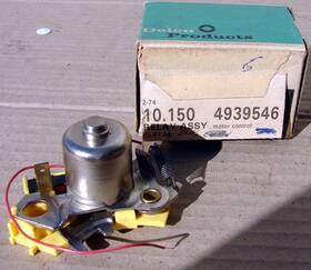 4939546 Gm Delco Nos 1965 1966 1967 Chevy Bop Passenger Wiper Motor Relay Assy