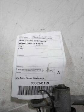 68040580aa Jeep Used Windshield Wiper Motor Fits 2008 Grand Cherokee Lhd Grade A 68040580aa Jeep Used Windshield Wiper Motor Fits 2008 Grand Cherokee Lhd Grade A