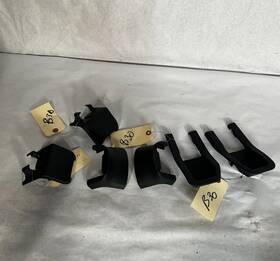 6977a794 Mitsubishi 2018 - 2023 Eclipse Seat Rail End Cap Cover Trim Set Assembly Oem