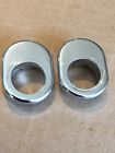 P-88247-5l P-88246-5r Ford Falcon Futura Fairlane Chrome Wiper Bezels