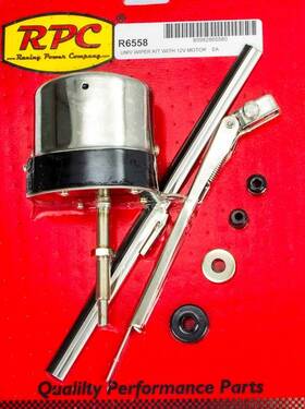 R6558 Rpc Racing Products Company 12v S/s Wiper Motor With Arm And Blade