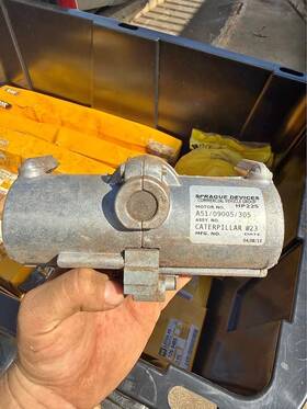 09005 Sprague Hp225 A51/09005/305 Devices Air Motor Assembly Part Number Labeled