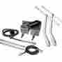 Tlm576859 Autoloc Power Accessories 1964 1966 Ford Mustang Premium Billet Windshield Wiper Kit