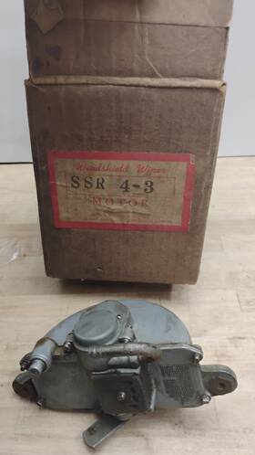 Sssr-4 Trico Ssr 4-3 Vacuum Windshield Wiper Motor Untested Old Stock