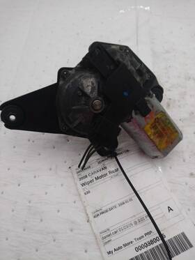 United Recyclers Group 331074 Used Back Glass Wiper Motor Fits 2008 Dodge Caravan Grade A