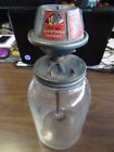 V-6452 Trico Vintage Windshield Washer Glass Jar Auto Wiper Fluid With