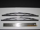 Wa13-55black Ghost Classic Performance Chevy Windshield Wiper Blades Black Finished Steel