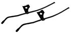 Wn6653 Nors Cutlass Vista Cruiser Windshield Washer Nozzle Set