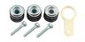 Wp03-621k Golden Star Auto Parts Body Wiper Motor Mounting Kit Hidden