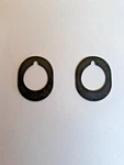 1948-1952 Ford Truck Windshield Wiper Tower Bezel Gasket Kit Lh & Rh. Fixed Price $12.95.