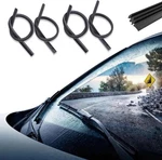 4PCS 28" Silicone Windshield Wiper Blade Refills Frameless Universal Fit. Fixed Price $11.55.
