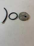New 1940S - 1950S Glass Windshield Washer Jar Small Mouth Lid Trico Type. Fixed Price $14.95.