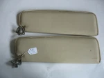 Pr 1960 1961 1962 Mopar Body Sunvisors Off White Tan 3/4" 1909317/8. Fixed Price $59.00.