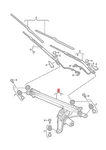 Genuine Audi A8 S8 Quattro 4N2 4N8 Window Wiper Mounting With Motor 4N1955023B. Fixed Price $690.22.