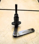 Nos 1957-1960 C550 Ford Truck Windshield Wiper Arm/pivot Shaft Assy B7T-17566A. Fixed Price $44.50.