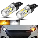 For 2013-2016 Dodge Dart ,2 Pack, Switchback Front Led Turn Signal Lights Bulbs. Fixed Price $20.85.
