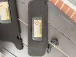 1994-2004 Ford Mustang Convertible Sun Visors Pair Shades Oem Black W/ Lights. Fixed Price $55.99.