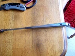 Vtg Anco Wiper Arm Nos Red Dot 13.5"-18" Shiney Chrome Dodge Chrysler Desoto Pl. Fixed Price $45.00.