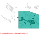 09 10 11 12 Honda Accord Wiper Transmission Sdn 855308. Fixed Price $56.39.