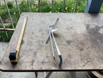 1968-72 Chevelle 442 Gto Wiper Arms Brushed Dull 16 P8981339. Fixed Price $33.00.