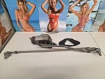 1963 Ford Fairlane Complete Wiper Assembly Including Nuts And Bezel Chrome. Fixed Price $249.00.