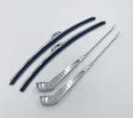 64-72 Gm A-body F-body Windshield Wiper Arms Polished Stainless & Blade Refills. Fixed Price $64.90.