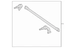 Genuine Mercedes-benz Wiper Linkage 463-820-09-41. Fixed Price $257.80.
