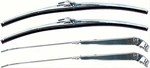 Oer R866 Wiper Blades And Arms, Stainless Steel, Polished, Chevy, Pontiac, Pair. Fixed Price $122.97.