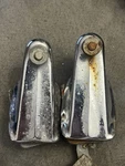 1941 1946 1947 1948 Chevy Windshield Wiper Towers Original Gm Trico Lot Of 2. Fixed Price $95.00.