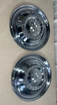 1956 Studebaker Champion Commander Pair Original 15 Inch Hubcaps - Driver Cond.. Fixed Price $47.95.