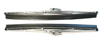 Nos Triumph Lucas Rainbow Made England 10" Stainless Wiper Blades. Fixed Price $179.00.